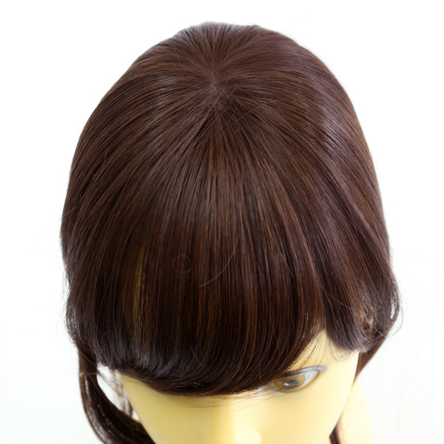 ウィッグのつむじ