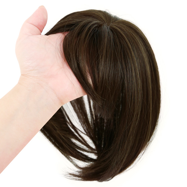 軽いつむじあり前髪ウィッグ