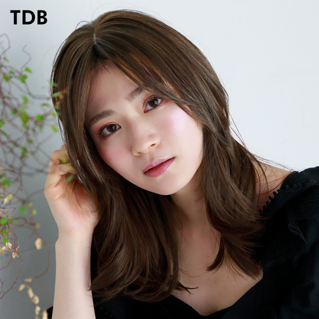 つむじあり前髪ウィッグ グラムワンレンバングス TFX-105