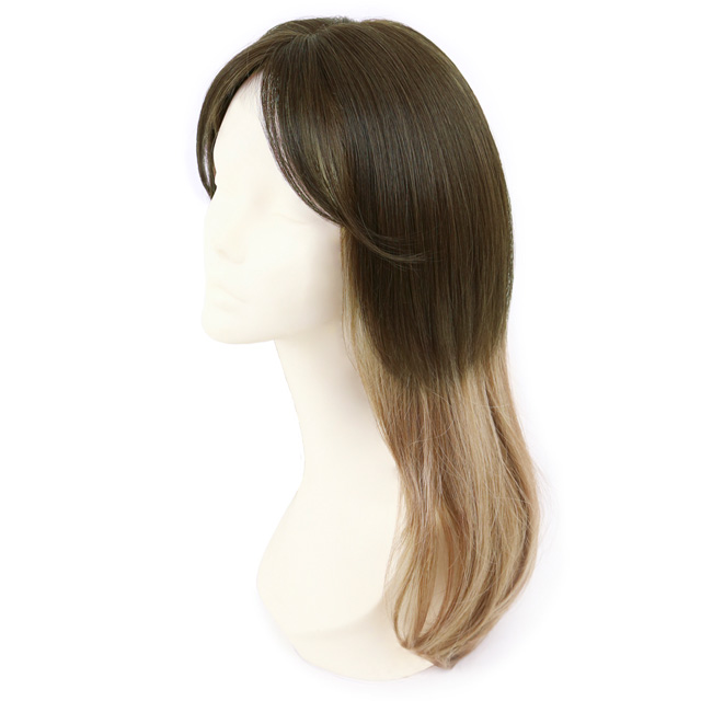 つむじ付き前髪ウィッグの装着部分