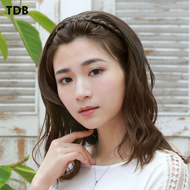 ポイントウィッグアレンジ