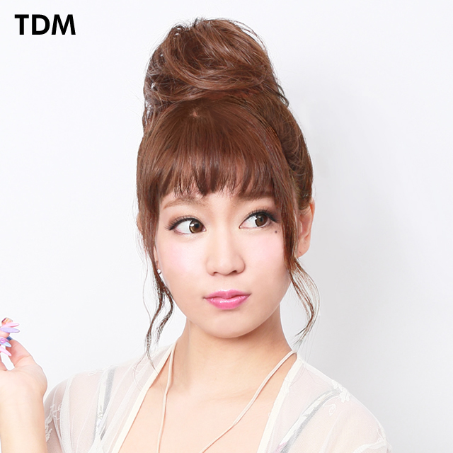 よさこいお団子ヘアウィッグ