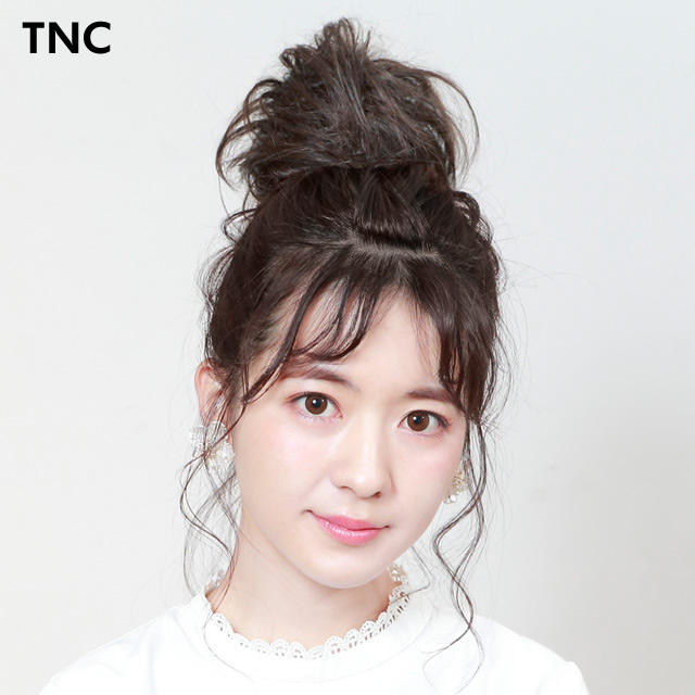 小さめお団子ウィッグ メガ団子ミディDG-01M