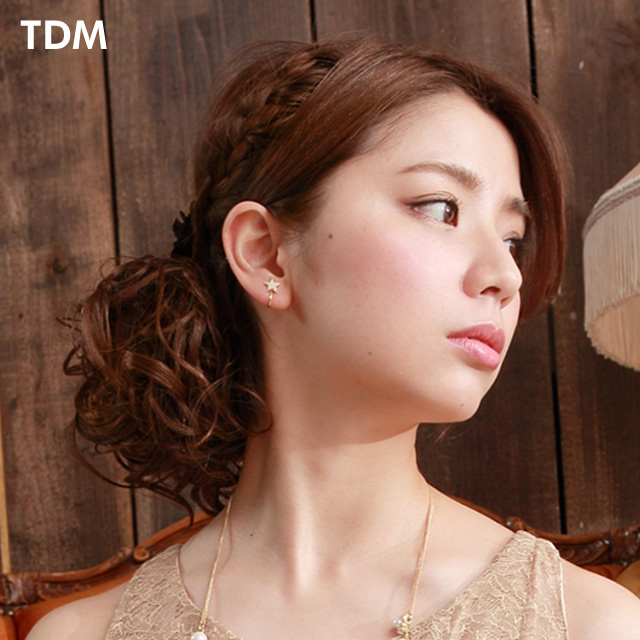 ロープウィッグのエレガントアレンジ