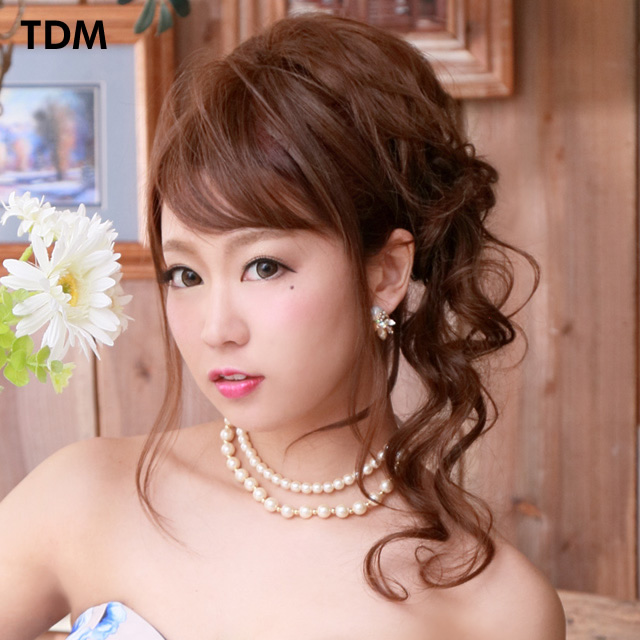 あで巻きロングウィッグ