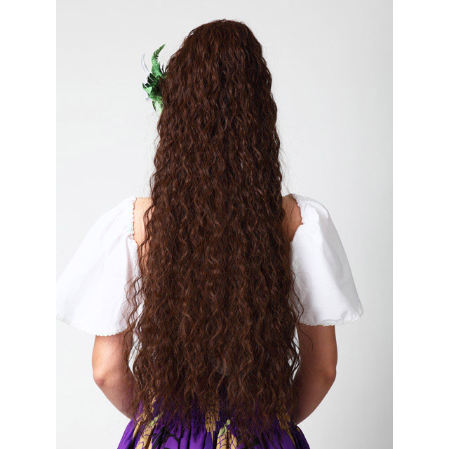 ワッフルパーマのフラウィッグ